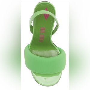 The Attico Green Apple heel